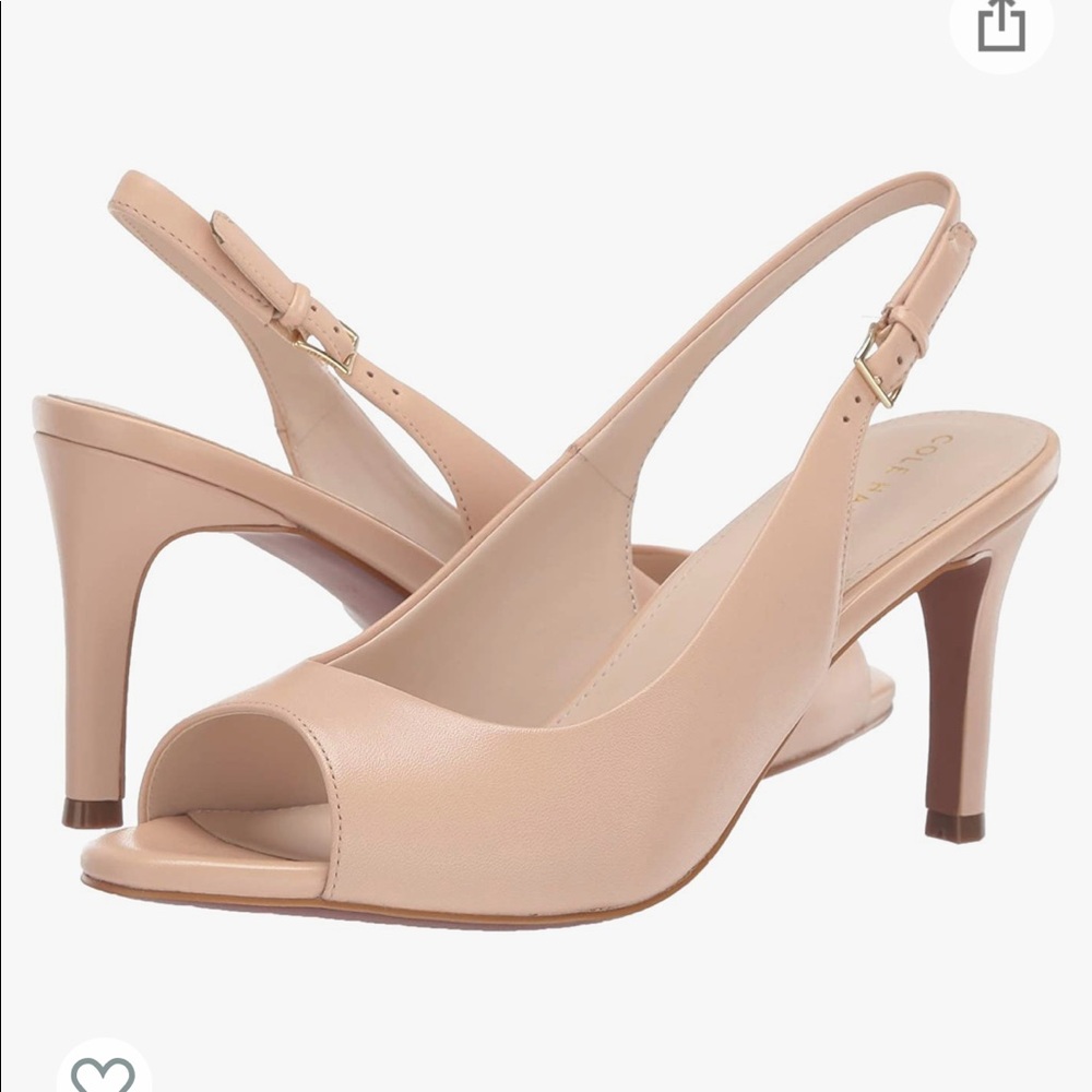 Cole Haan Women's Maya Sling Back Pump - Nude 7.5